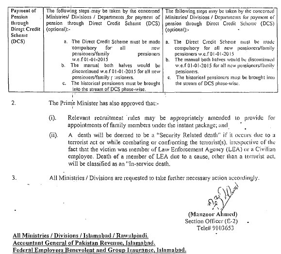 Revised Assistance Package 4