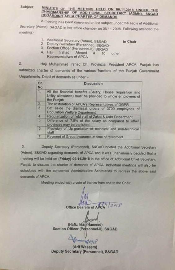 APCA Chart of Demands