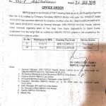 Notification of Two Step Time Scale Upgradation to Dead Cadre Employees-MEPCO