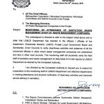 Notification of Monitoring of Attendance of Sanitation / Waste Management Staff of Waste Management Companies