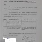 Instructions Regarding Ex-Pakistan Earned Leave