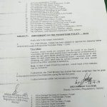 Notification of Amendment in the Teachers Promotion Policy 2010