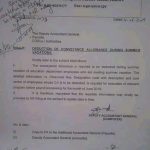 Conveyance Allowance Punjab Employees Deduction during Summer Vacations