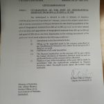 Notification of Upgradation of the Post of Geographical Assistant