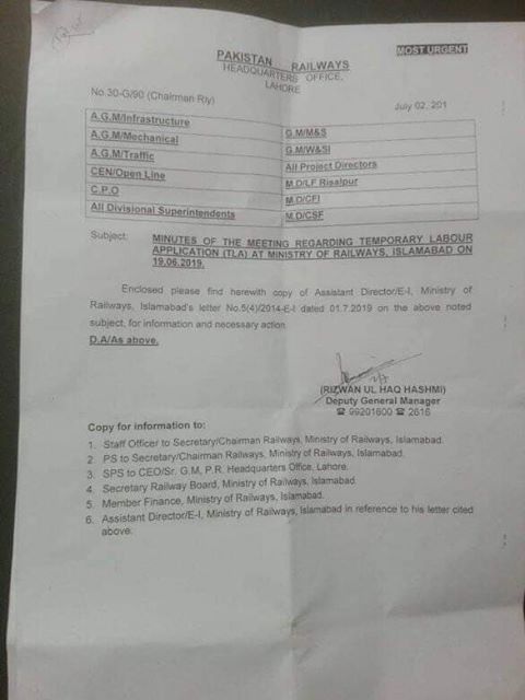 Temporary Labour Application (TLA)
