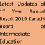 Latest Updates of 1st Year Annual Result 2019 Karachi Board of Intermediate Education