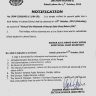 Notification of Local Holiday on 19th October 2019 in Lahore