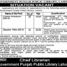 Government Punjab Public Library Jobs 2019
