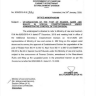 Office Memorandum of Upgradation of the Post of Reader, Nazir and Bailiff