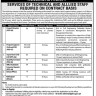 Services of Technical and Allied Staff Required in Ministry of Housing & Works FGEHA