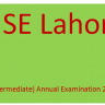 BISE Lahore HSSC-II Annual Result 2020