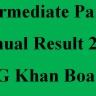 Intermediate Part-II Annual Result 2020 DG Khan Board