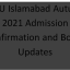 AIOU autumn 2020 Admission Confirmation and Books Update