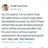 AIOU Autumn 2020 Exams Updates as on 29-04-2021