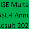BISE Multan HSSC-I Annual Result 2021