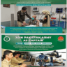 Join Pakistan Army as Captain /Major 2022