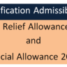 Clarification Adhoc and Special Allowance 2022