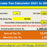 Income Tax Calculator 2022-23 for Salaried Persons