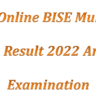 BISE Multan 9th Class Result 2022 Annual Exam