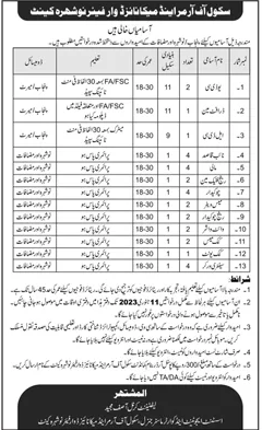 Jobs in School of Armour and Mechanized Warfare