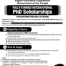 Chief Minister’s Merit Scholarship (CMMS) Program 2023