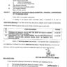 Meeting of the Committee regarding Framing  Amendment Service Rules SED