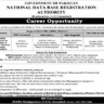 Latest Vacancies in NADRA Pakistan April 2023