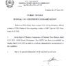Public Notice FPSC Special CSS Completive Exams 2023