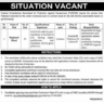 Vacancies in Federal Ombudsman Secretariat on Contract Basis