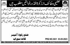 Educational Scholarships for Needy Deserving Students out of Zakat