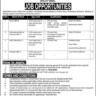 New Vacancies in Ministry of Energy ((Petroleum Division – Policy Wing)