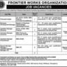 Frontier works Organization (FWO) Job Vacancies June 2023