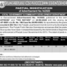 Modification in Punjab Public Service Commission Advertisement No.14 2020