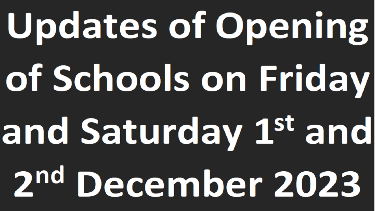 Holidays in Punjab Schools on Friday and Saturday