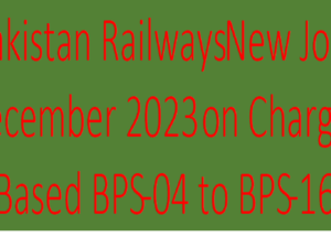 Pakistan Railways (PR) the Latest Vacancies December 2023