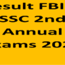 Result FBISE SSC 2nd Annual Exams 2023
