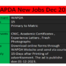 WAPDA Latest Jobs Dec 2023