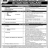 Management, Teaching Staff and Non-Teaching Staff Vacancies in KGES APS Karachi