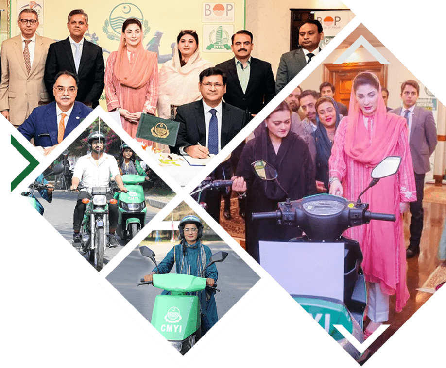 CM Punjab Motorbikes for Students on Easy Installment