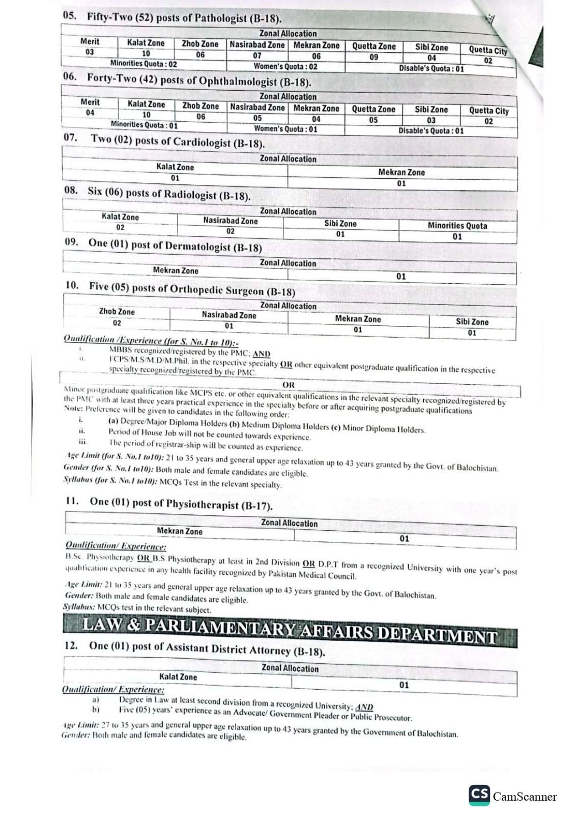 BPSC Jobs 2024 