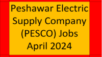 Peshawar Electric Supply Company (PESCO) Jobs April 2024
