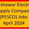 Peshawar Electric Supply Company (PESCO) Jobs April 2024