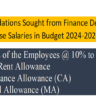 KPK Salary Increase Budget 2024-2025