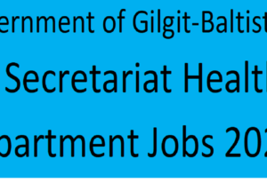 Government of Gilgit-Baltistan GB Secretariat Health Department Jobs 2024