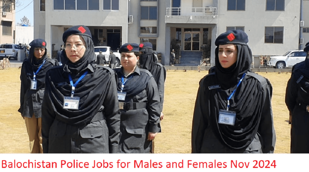 Balochistan Police Jobs Nov 2024