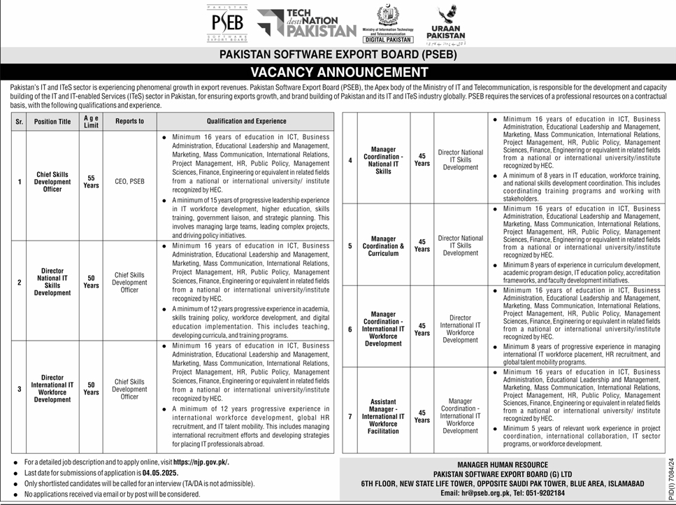 The Latest PSEB Vacancies 2025
