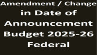 Postponing Budget 2025-26 Pakistan on 10th June 2025 Instead of 2nd June 2025