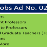 Teaching and Other Vacancies in the Federal Govt 2025 through FPSC