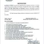 Notification Closing Schools 9th and 10th May 2025 (Friday and Saturday)