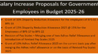 Salary Increase 30% DRA and 10% ARA with Revised Pay Scales 2025 Budget 2025-26